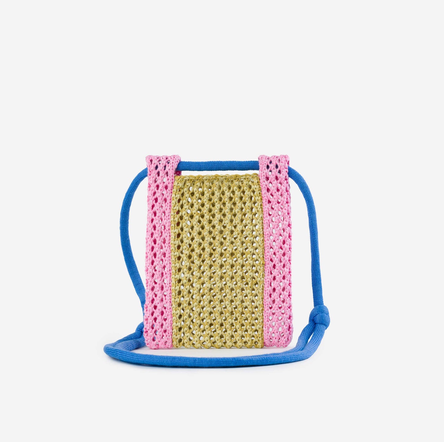 VERLOOP | knits - Raffia Phone Sling: Poppy Lilac