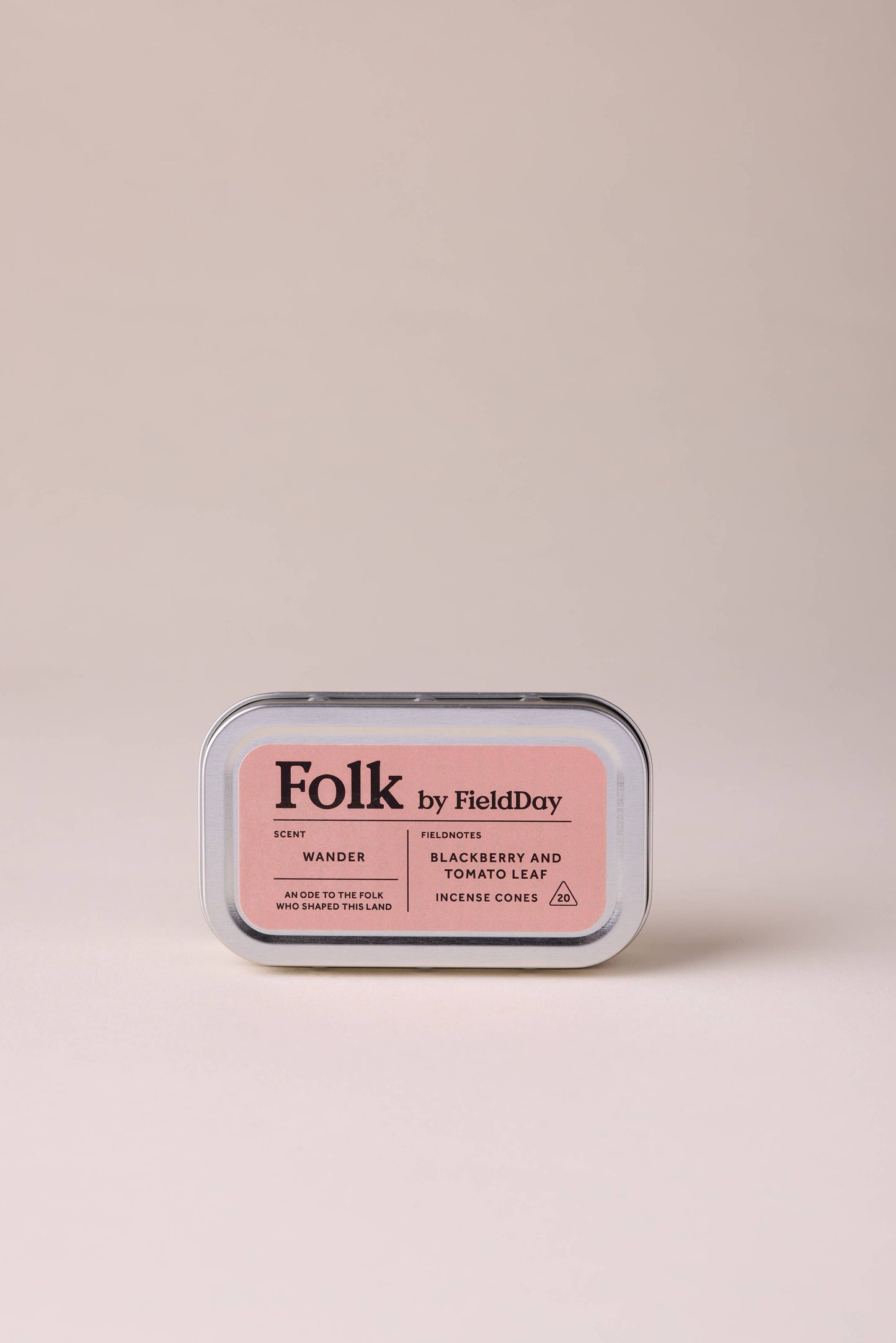 FieldDay Ireland - Wander Folk Tin of Incense Cones