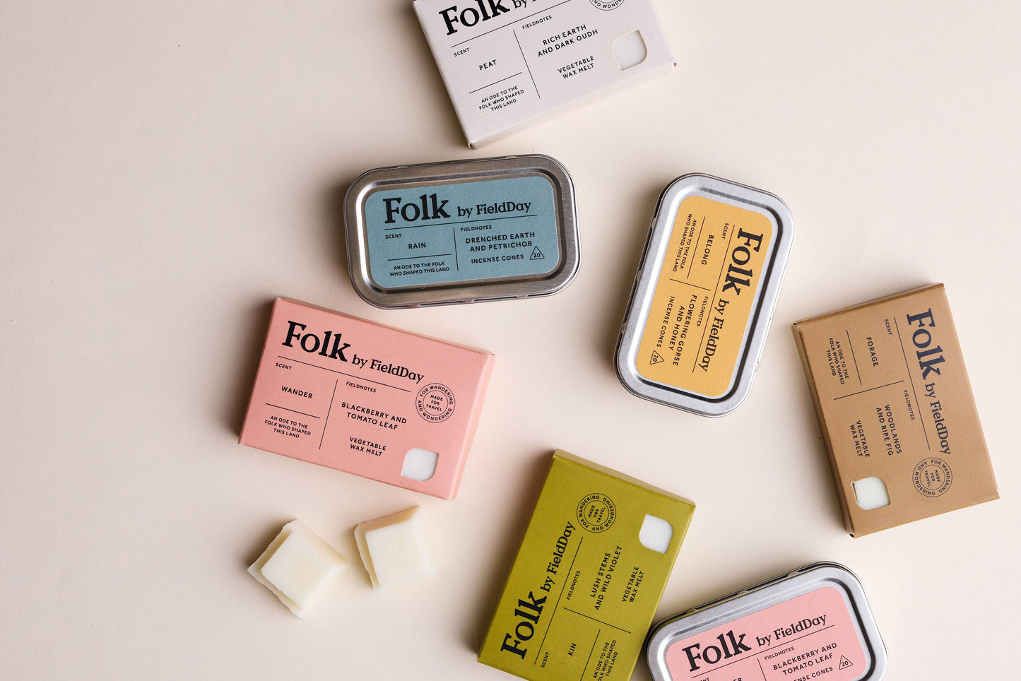FieldDay Ireland - Wander Folk Tin of Incense Cones