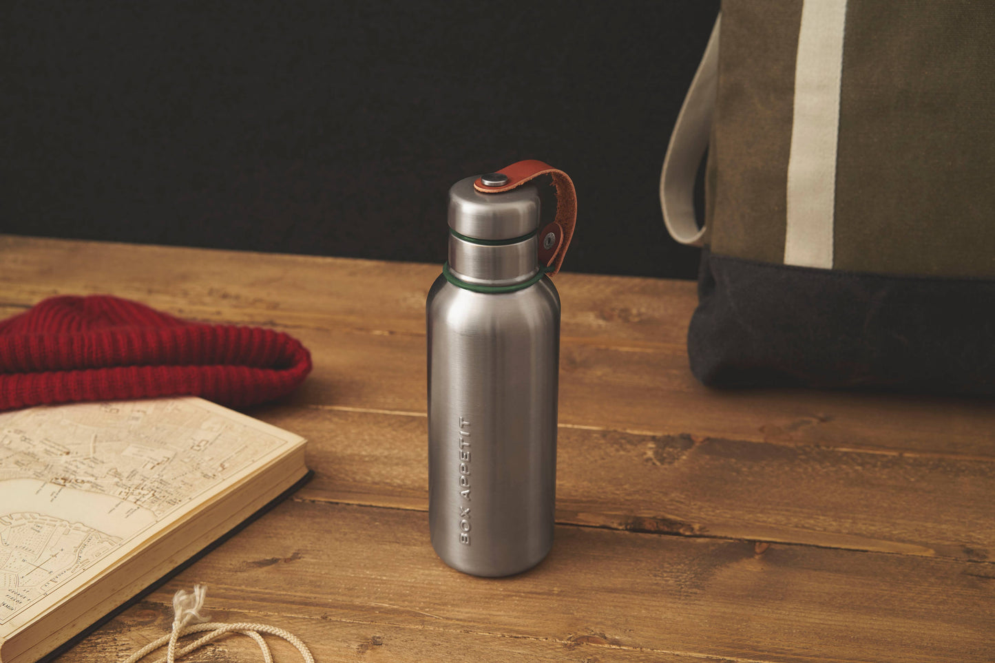 Black+Blum - Insulated Water Bottle - Stainless Steel | Leak Proof: Orange