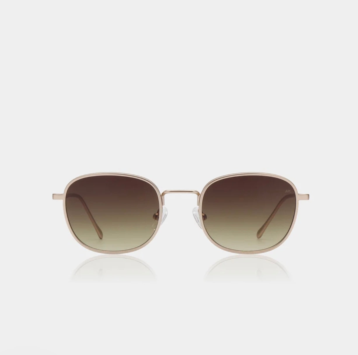 A. KJAERBEDE SUNGLASSES HELLO MATTE GOLD