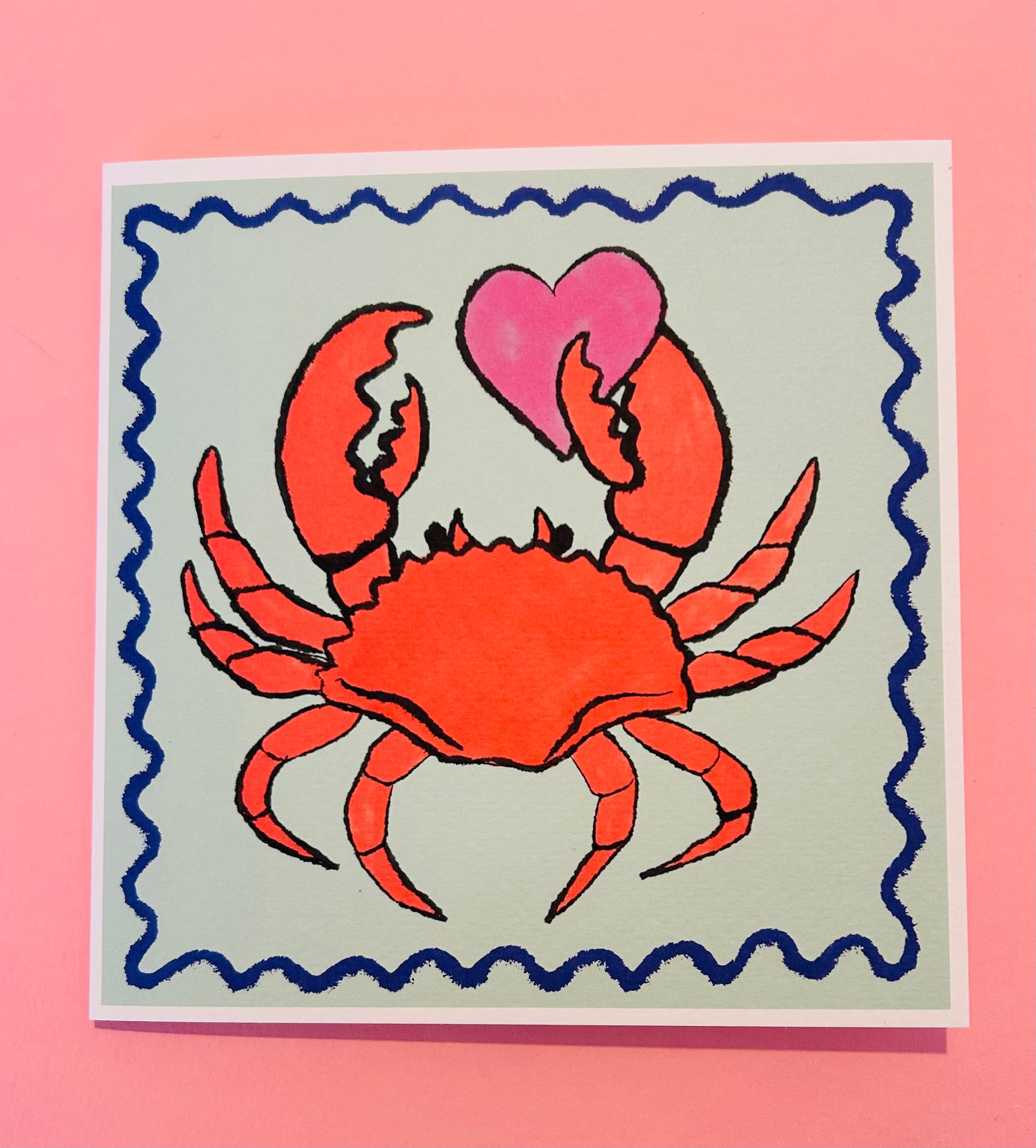 Dottie&Cloud card crab