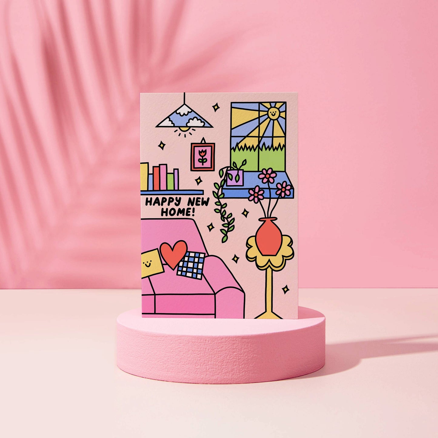 Rumble Cards - Happy New Home - Cute - Greeting Card - New House