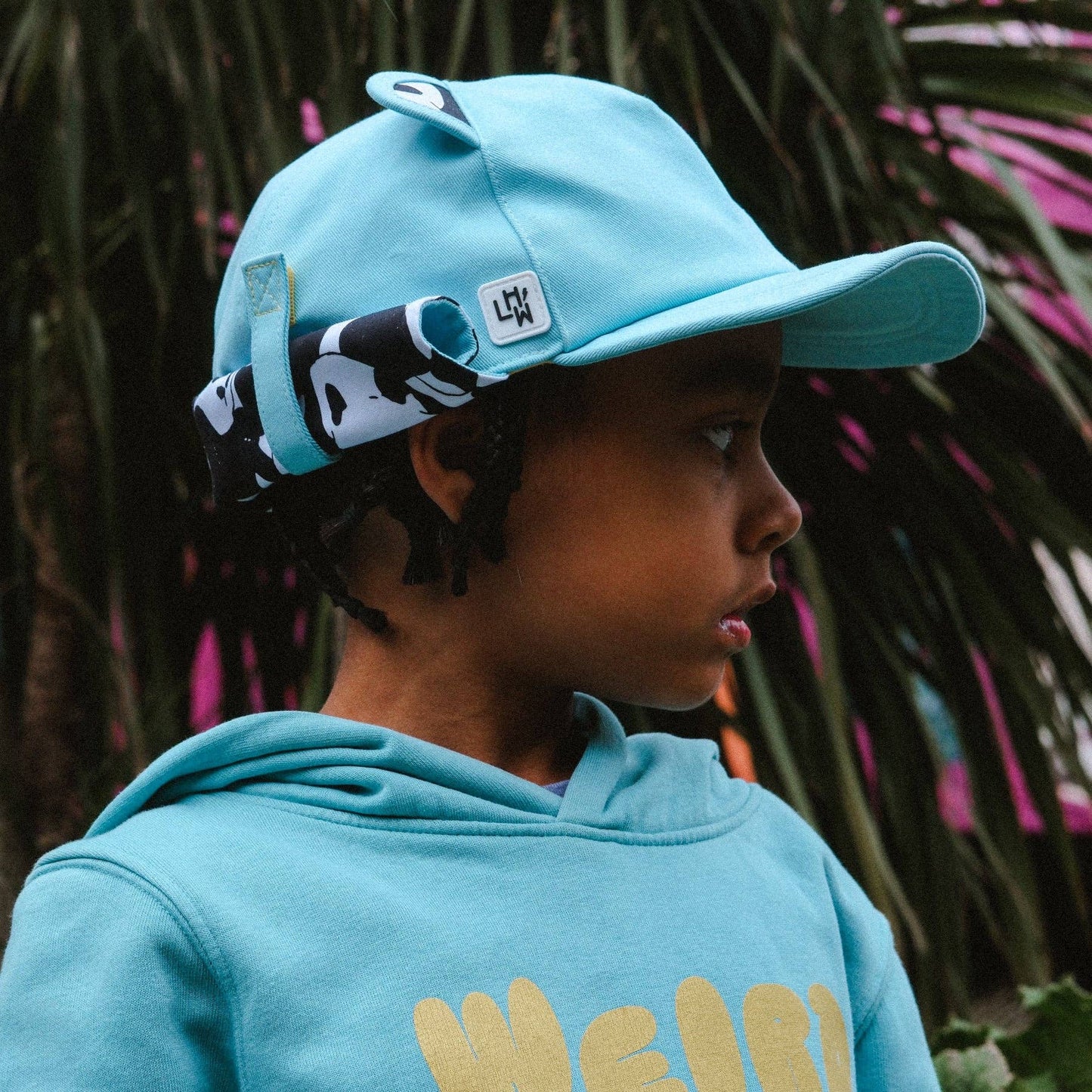 children's sun hat with neck protection