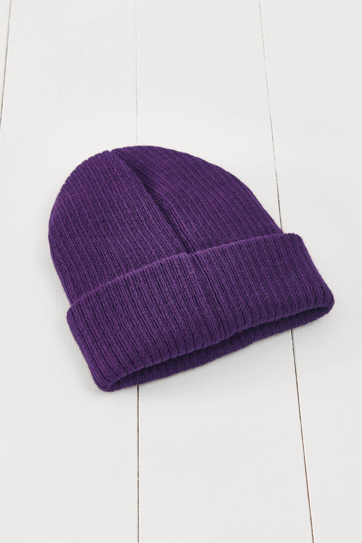 Grass & Air - Icelandic Amethyst Purple Beanie: Purple / 1-10 years