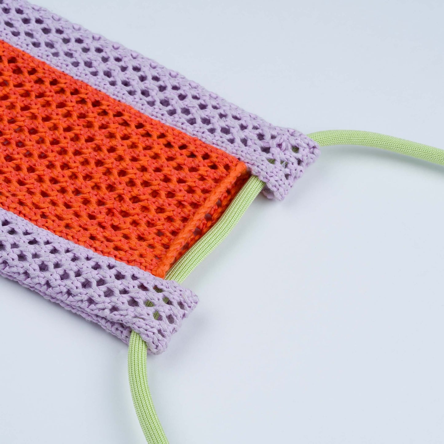 VERLOOP | knits - Raffia Phone Sling: Poppy Lilac