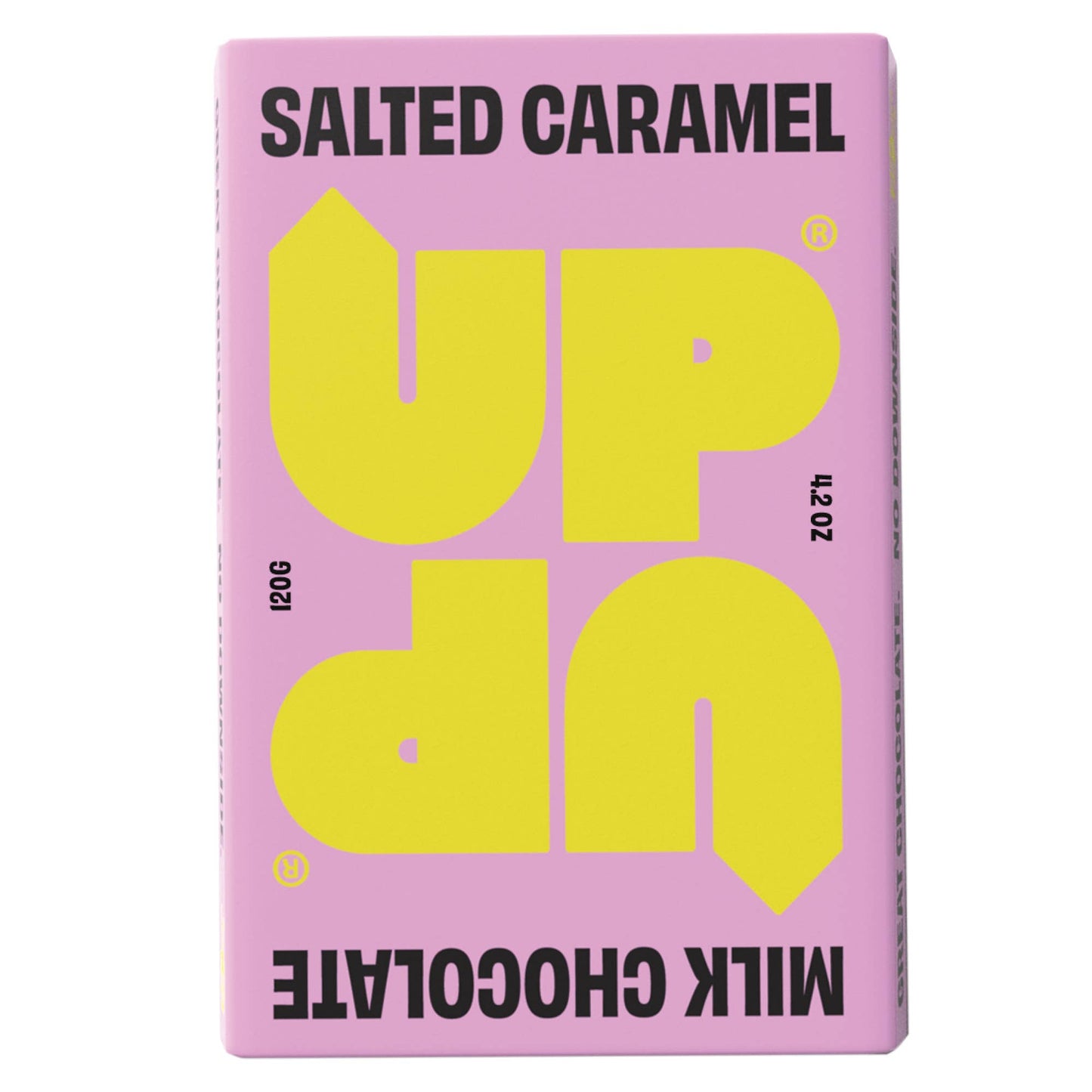 UP-UP Chocolate - Salted Caramel Milk Chocolate Bar 120G/4.2OZ