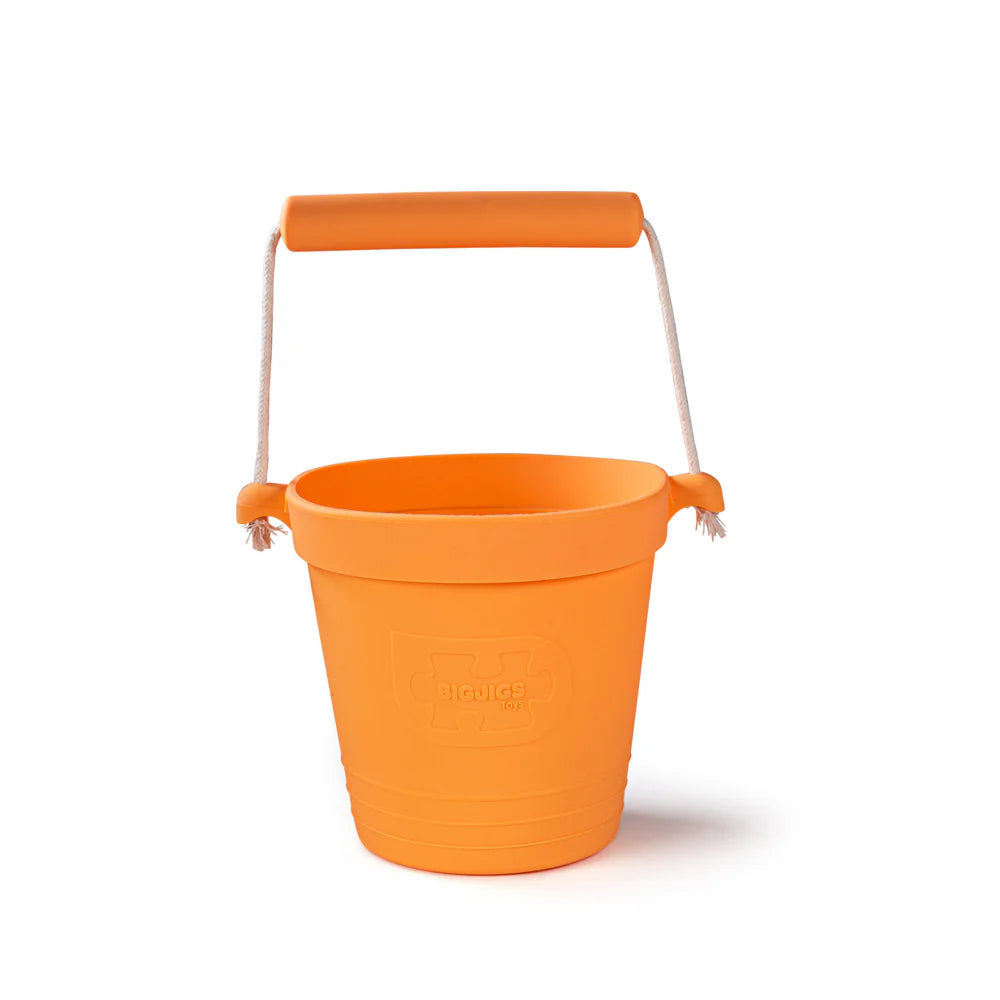 Silicone Bucket Beach Toy - Various Colours