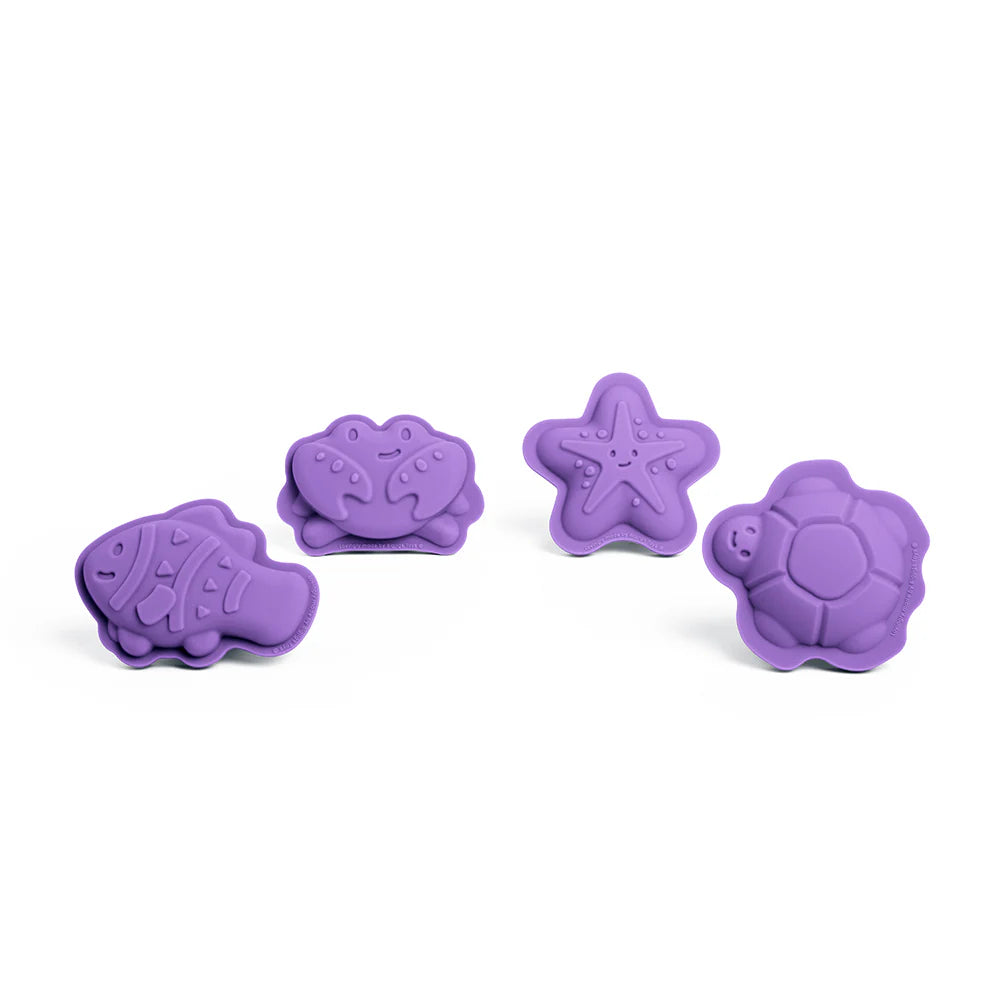 Silicone Character Sand Moulds - Various Colours