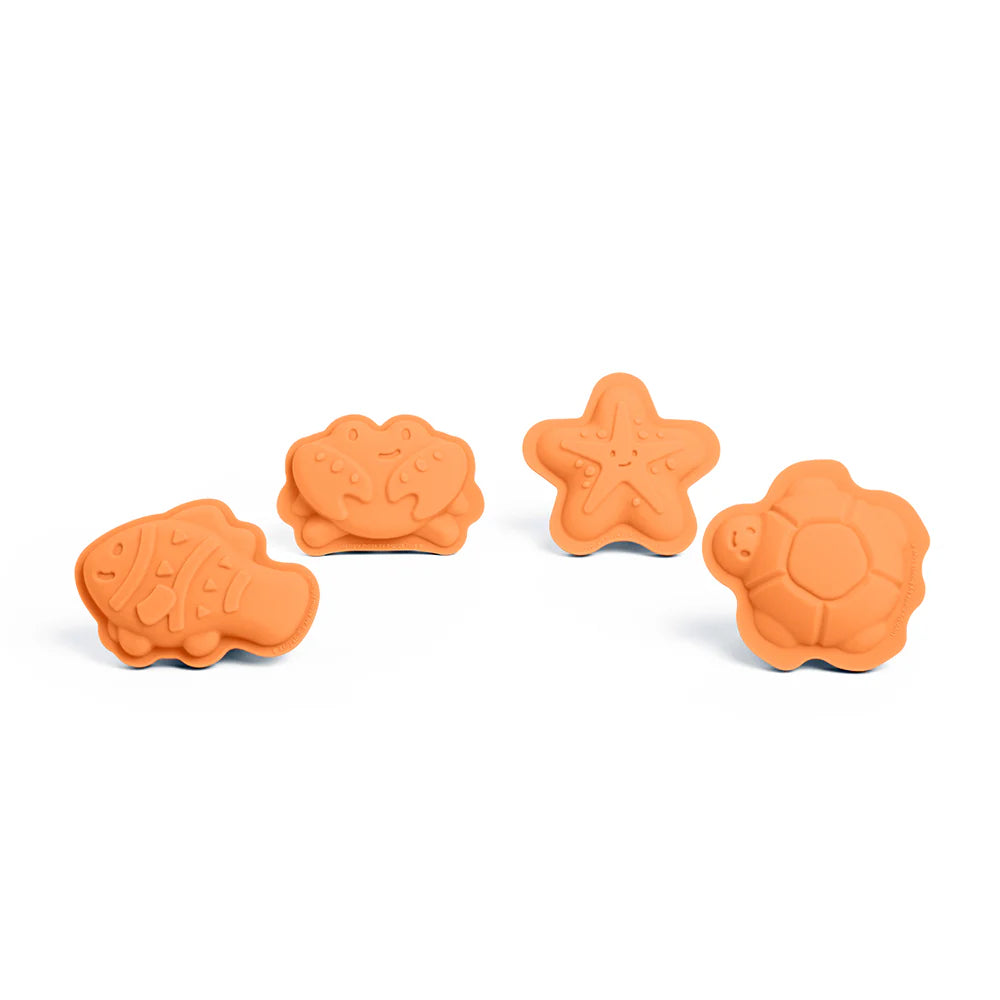 Silicone Character Sand Moulds - Various Colours