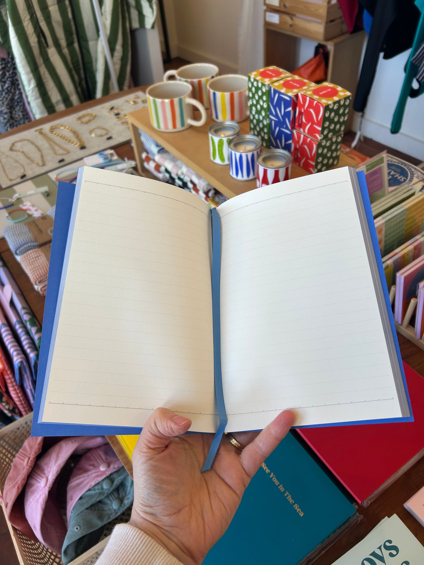 RESTING BEACH FACE NOTEBOOK