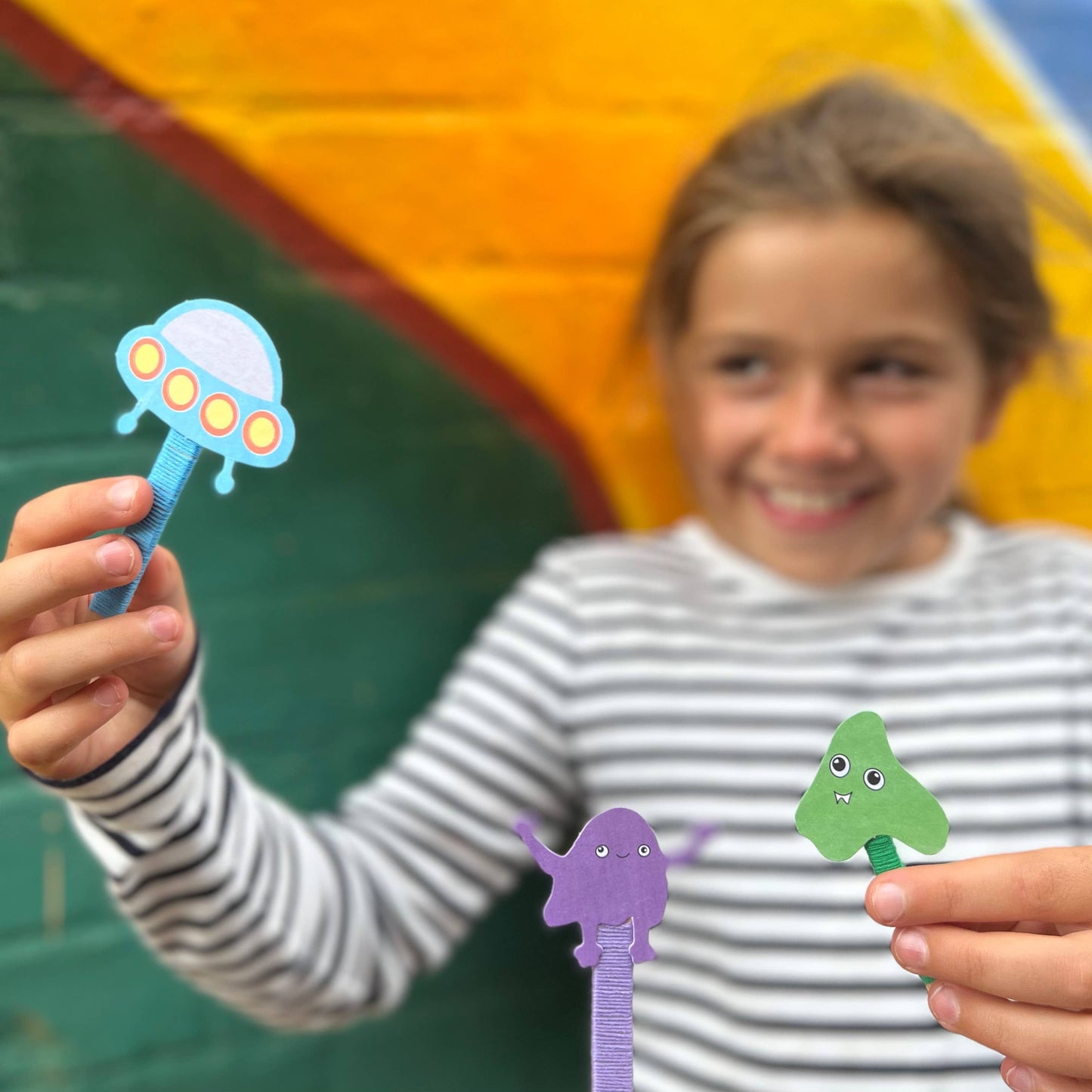 Cotton Twist - Make Your Own Space Monster Puppets