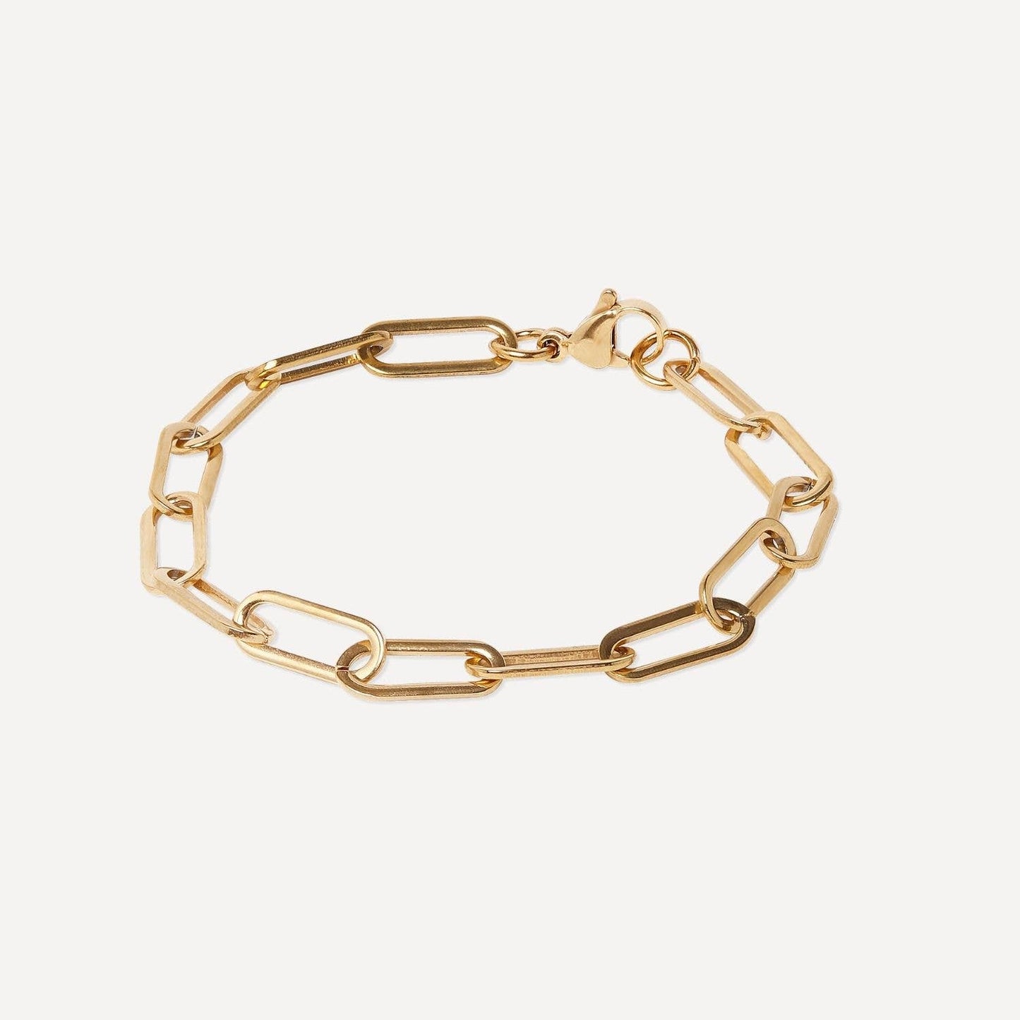 and danu Waterproof Buoy Gold Chain Bracelet