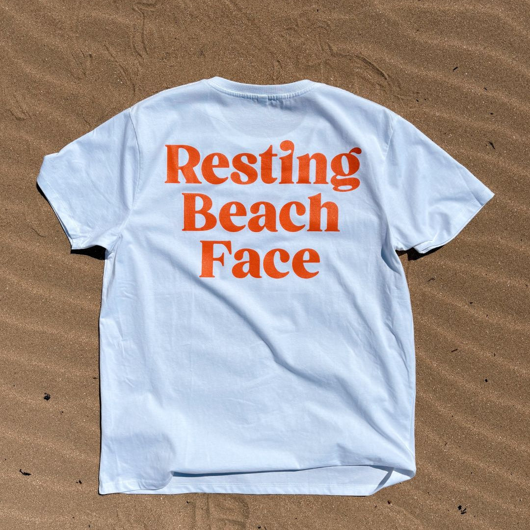 Resting Beach Face T-Shirt by Harbour & Tide