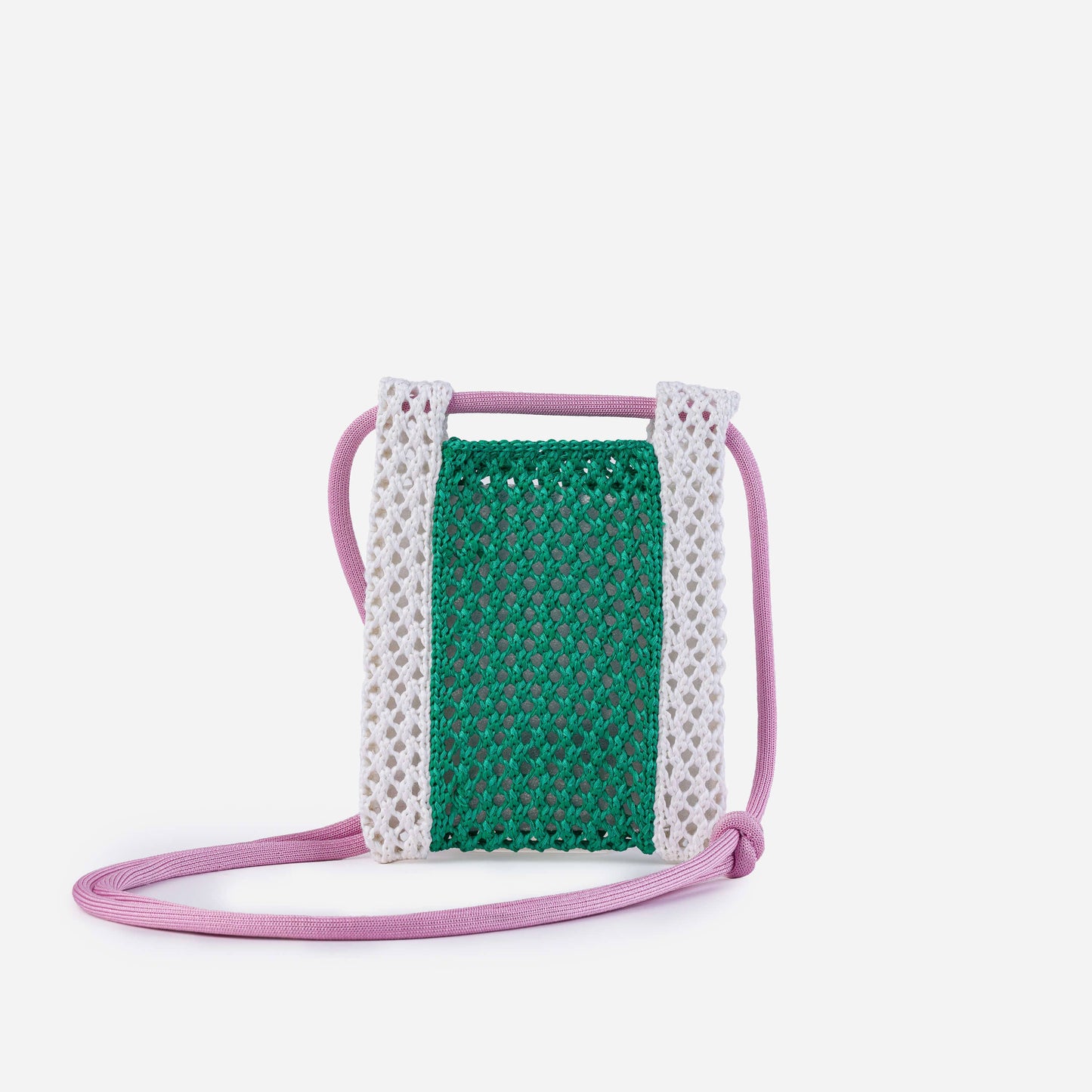 VERLOOP | knits - Raffia Phone Sling: Poppy Lilac