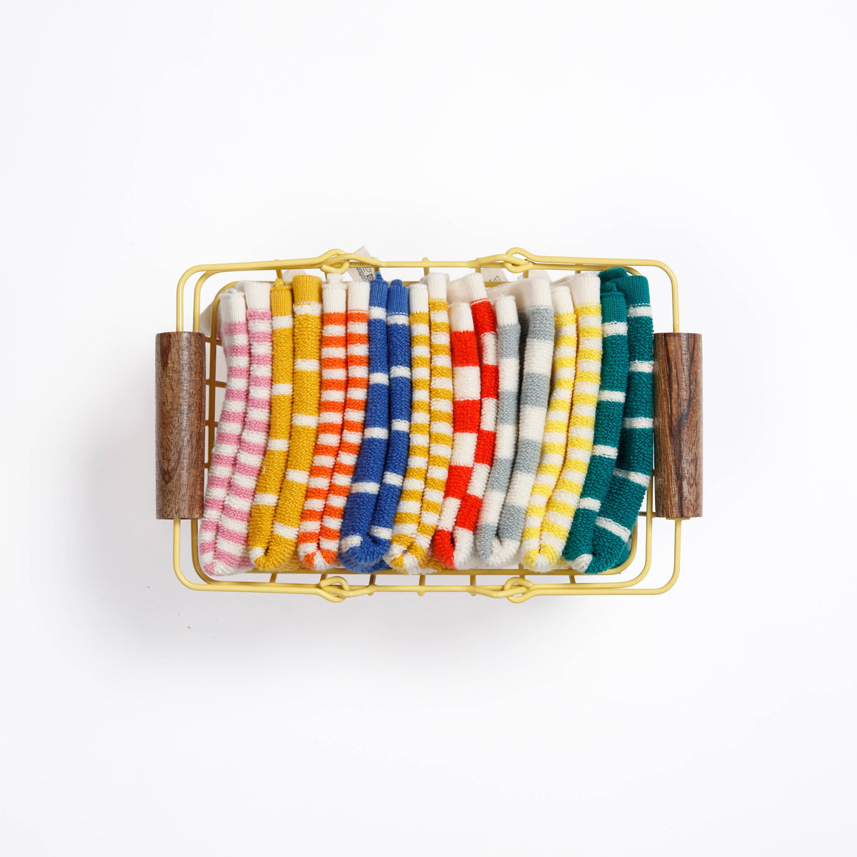 Sophie Home Ltd - Re-usable Kids Washcloths: Pink Stripe