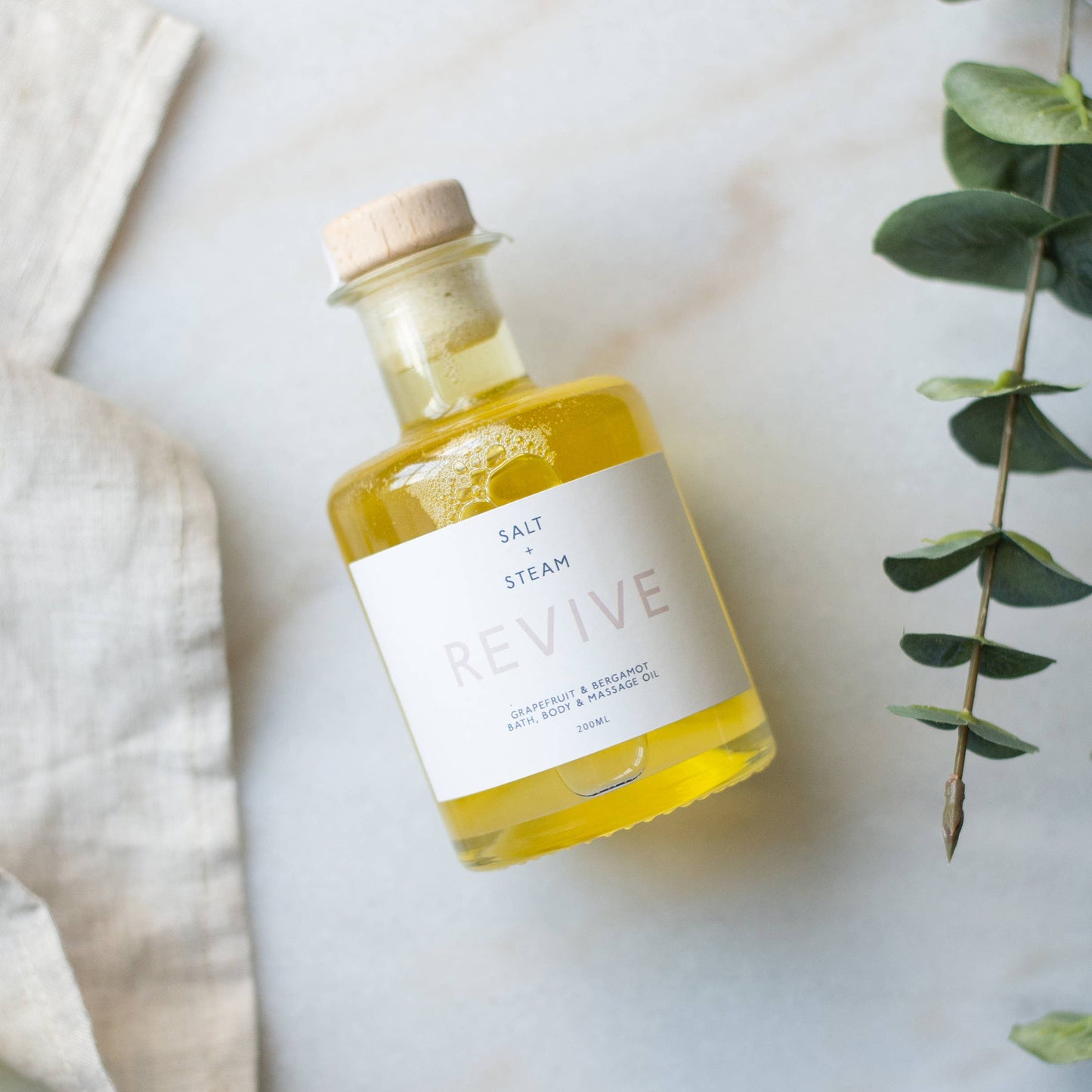 Salt + Steam - Revive - Grapefruit & Bergamot Bath & Body Oil 100ml