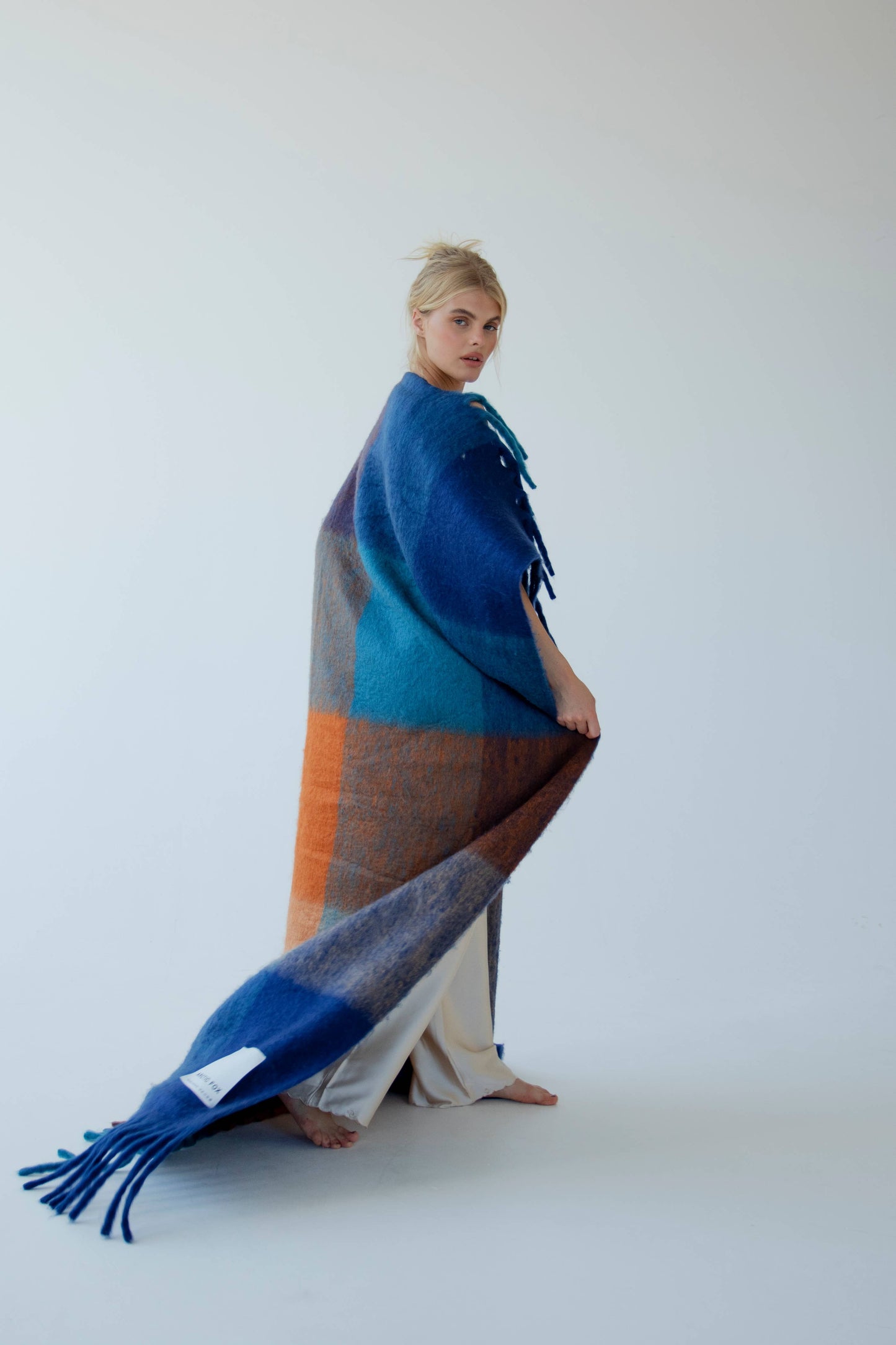 Arctic Fox Reykjavik Throw Tokyo Lights