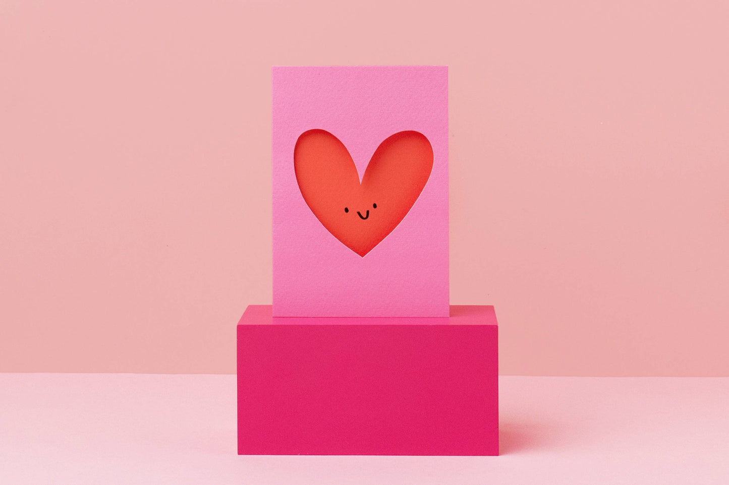 Rumble Cards - Love Heart Die Cut Card