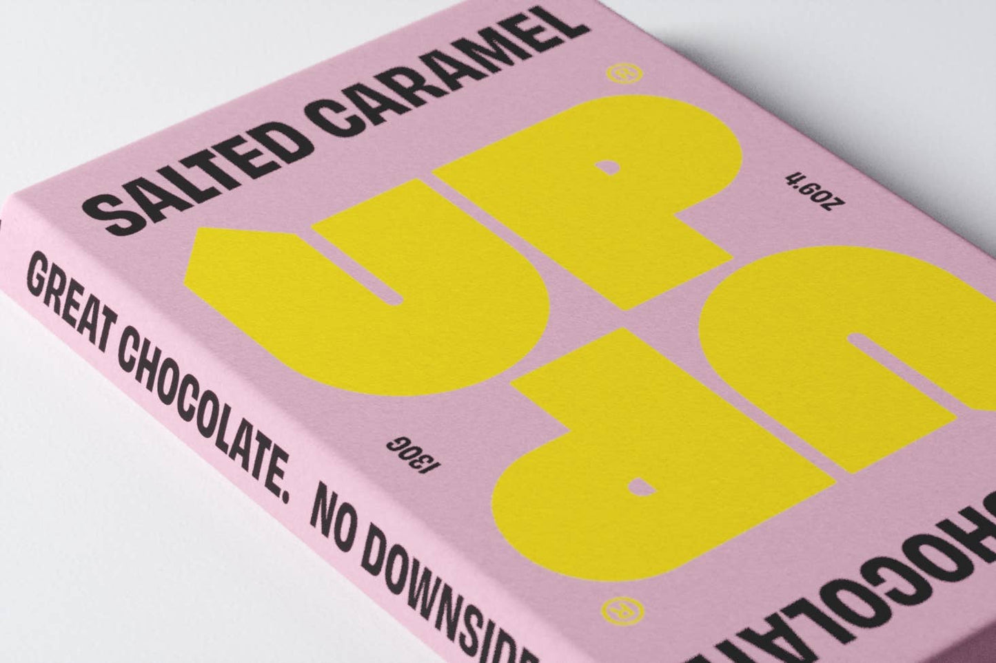 UP-UP Chocolate - Salted Caramel Milk Chocolate Bar 120G/4.2OZ