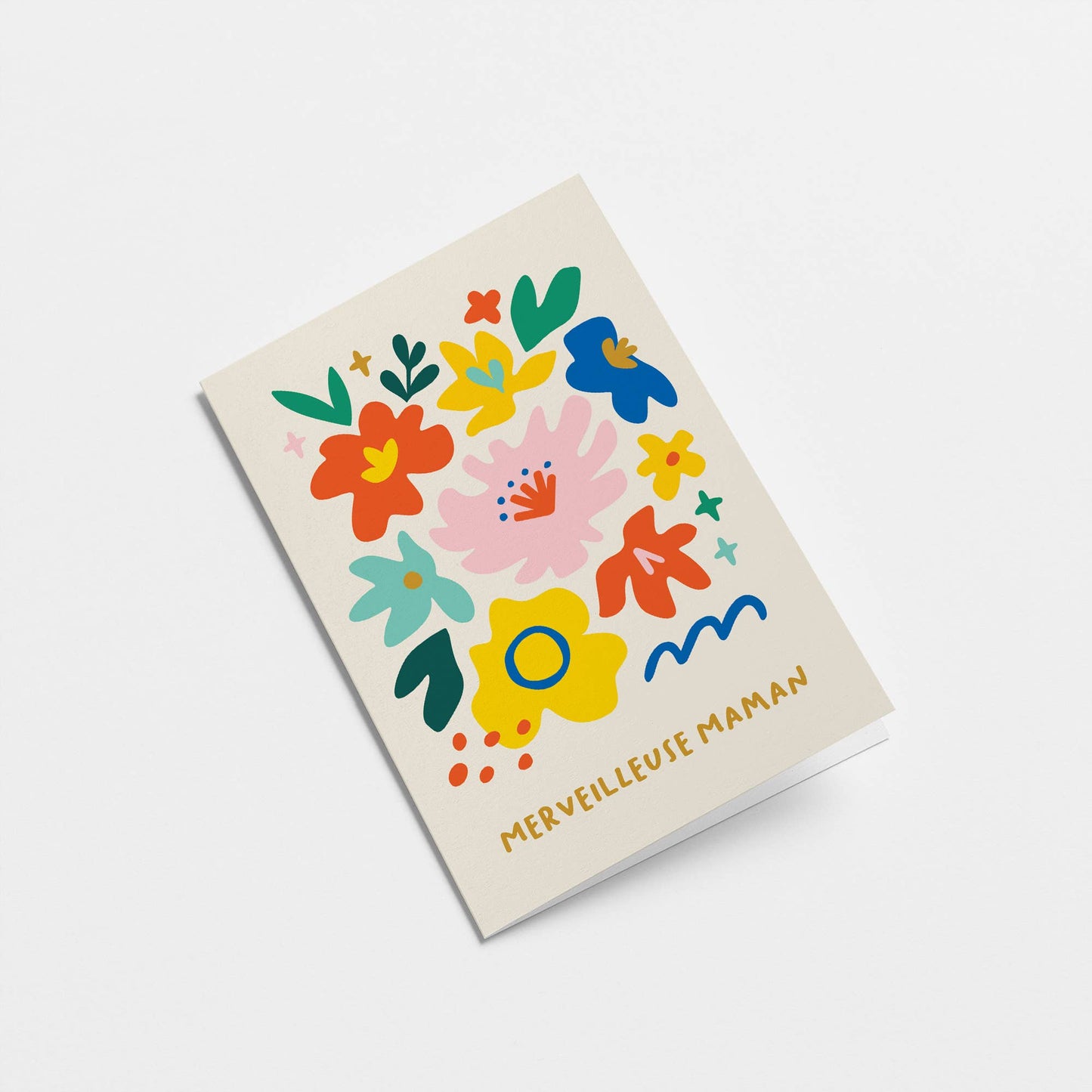 Graphic Factory - Marvellous Mother - Mother's Day Card: English / Standard cello