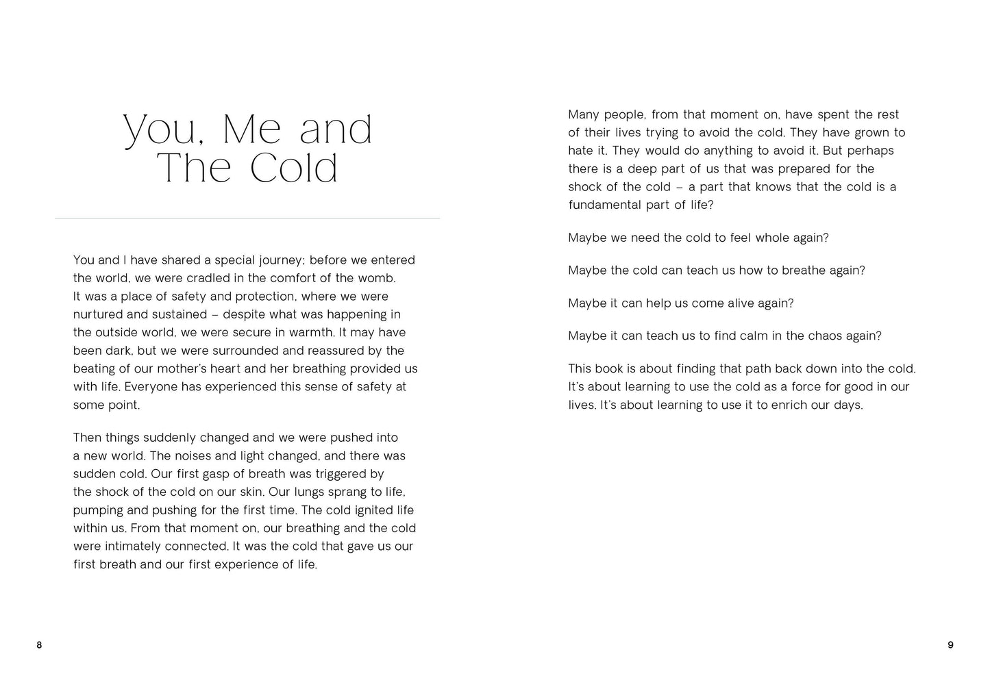 The Power of Cold: How to Embrace the Cold and Change Your Life