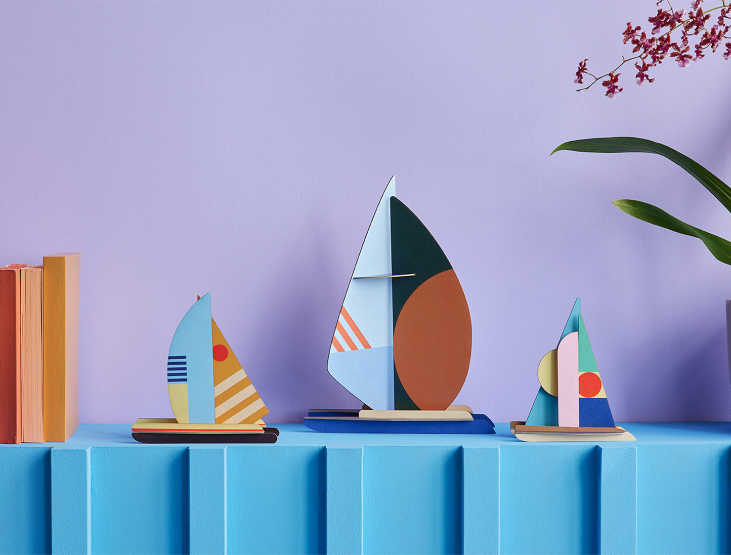 Studio Roof Giant Catarmaran cardboard decoration ornament