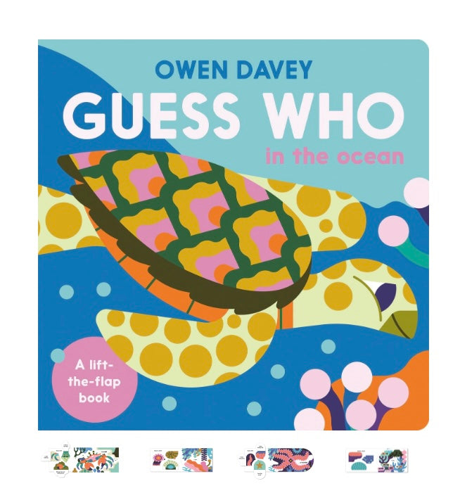 GUESS WHO IN THE OCEAN (LIFT THE FLAP)(BOARD)
