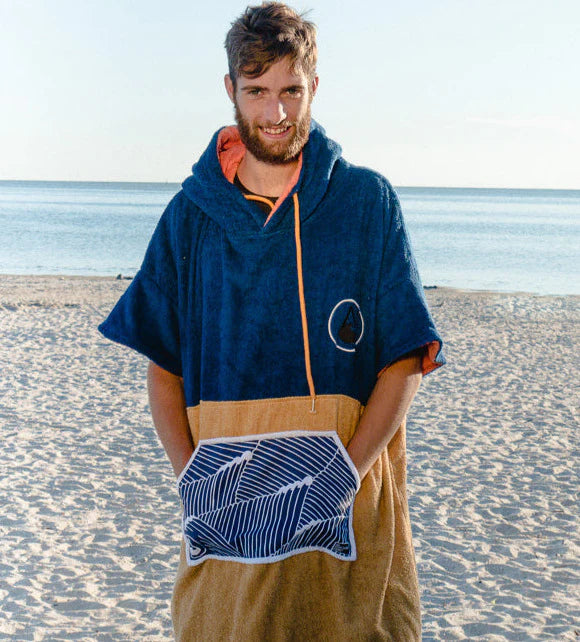 Wave Poncho | Towelling Poncho