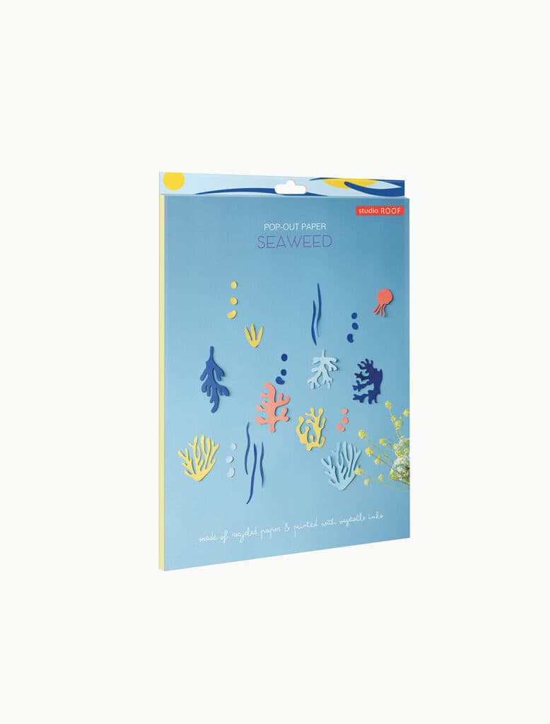 Studio Roof Seaweed cardboard decoration ornament wall art