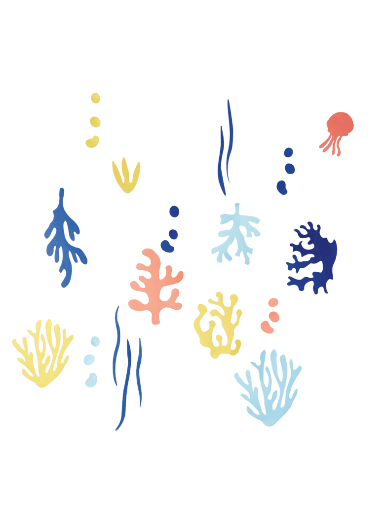 Studio Roof Seaweed cardboard decoration ornament wall art