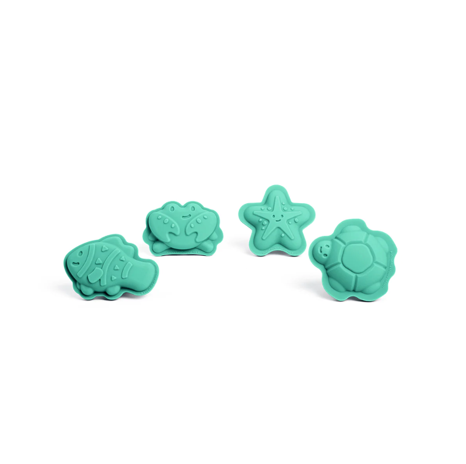 Silicone Character Sand Moulds - Various Colours