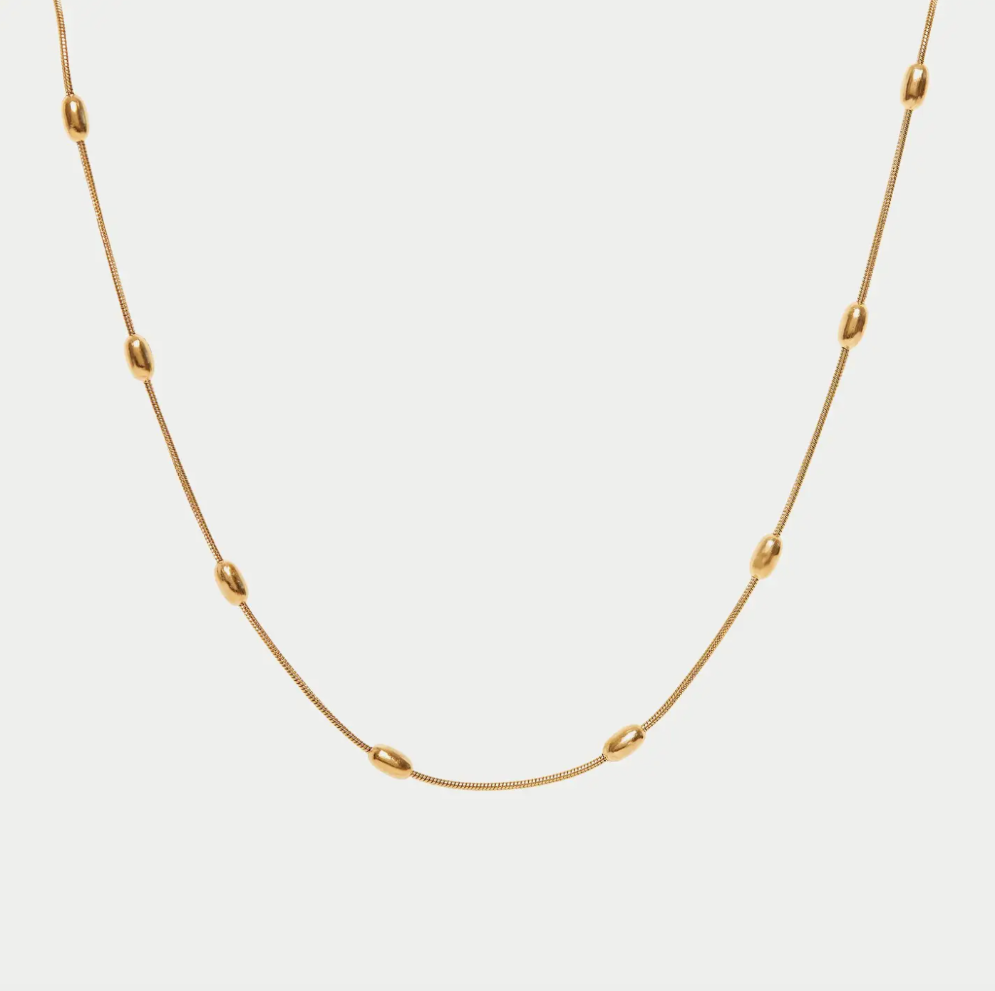 and danu Waterproof Knot Gold Necklace