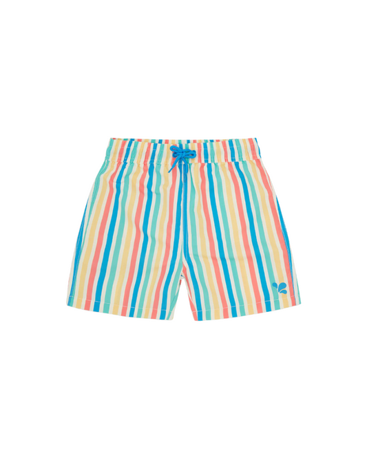 Kids Swim Shorts – Seaside Stripe