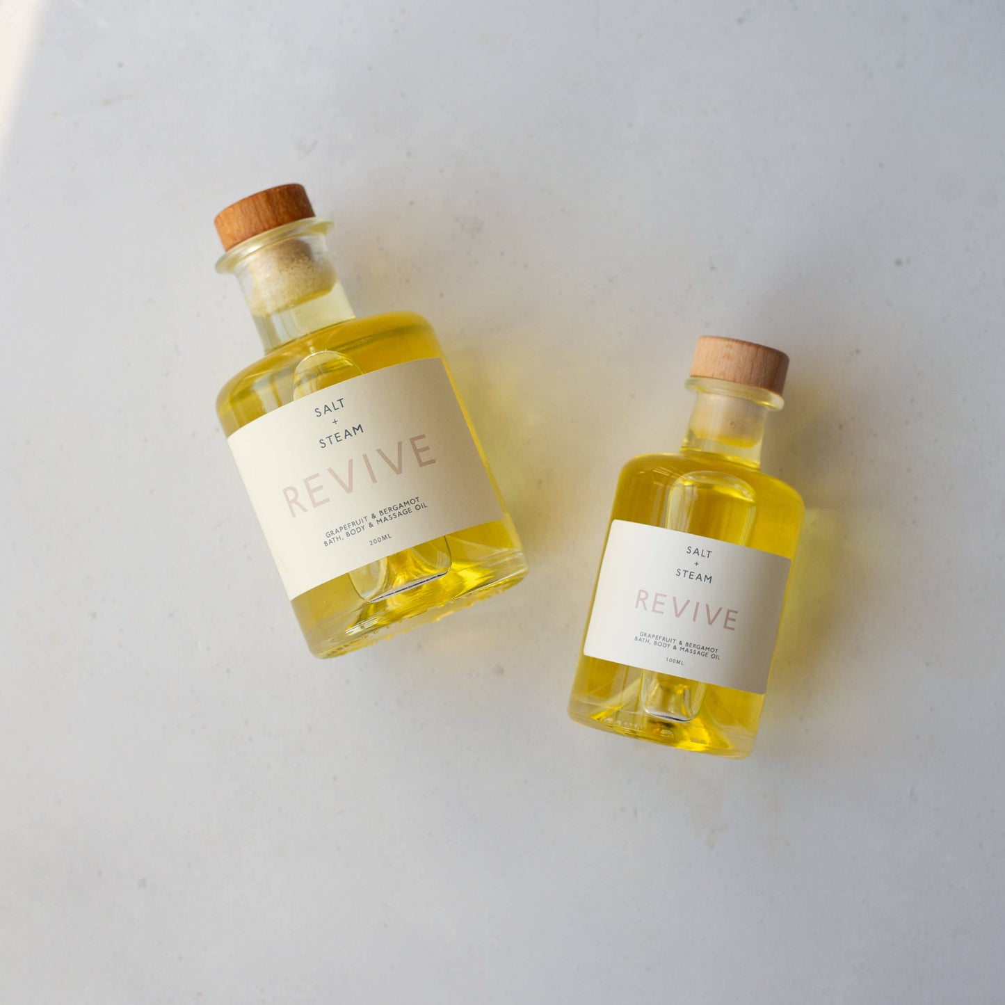Salt + Steam - Revive - Grapefruit & Bergamot Bath & Body Oil 100ml