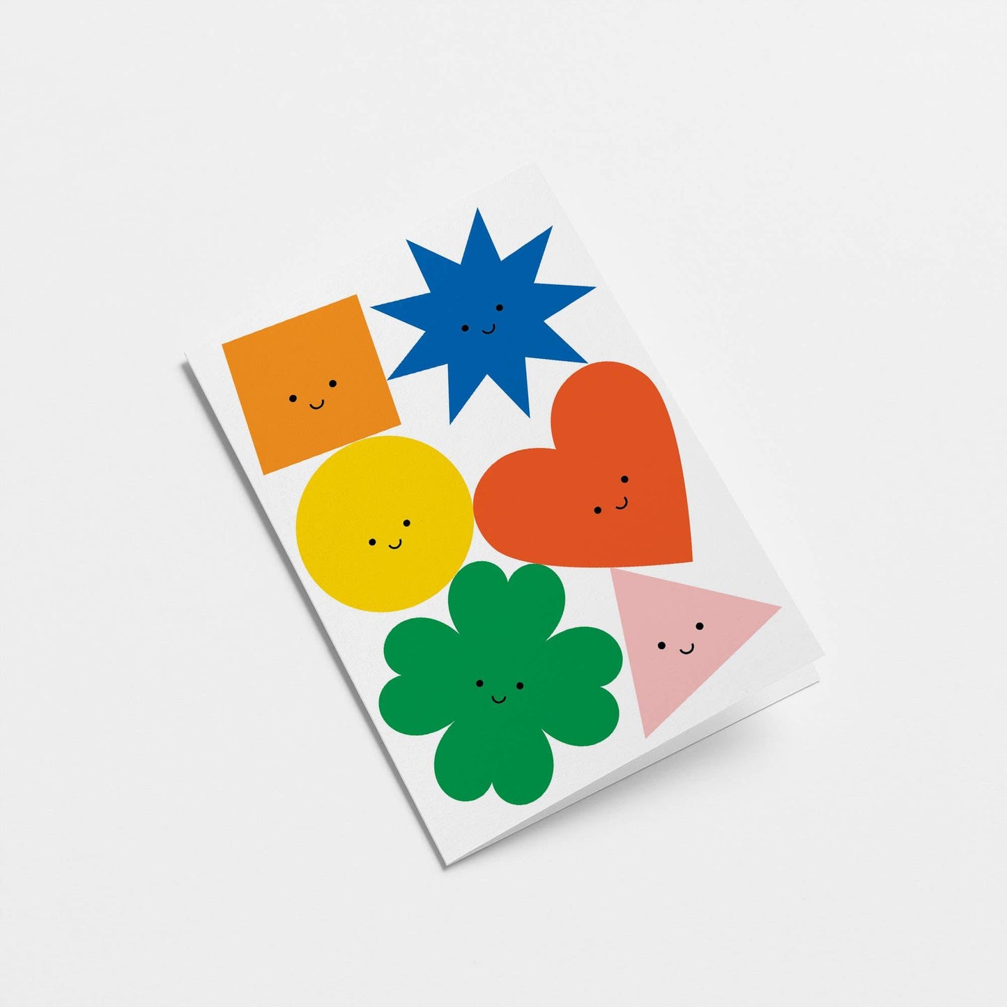 Graphic Factory - Happy Shapes - Birthday Greeting Card: Biodegradable cello