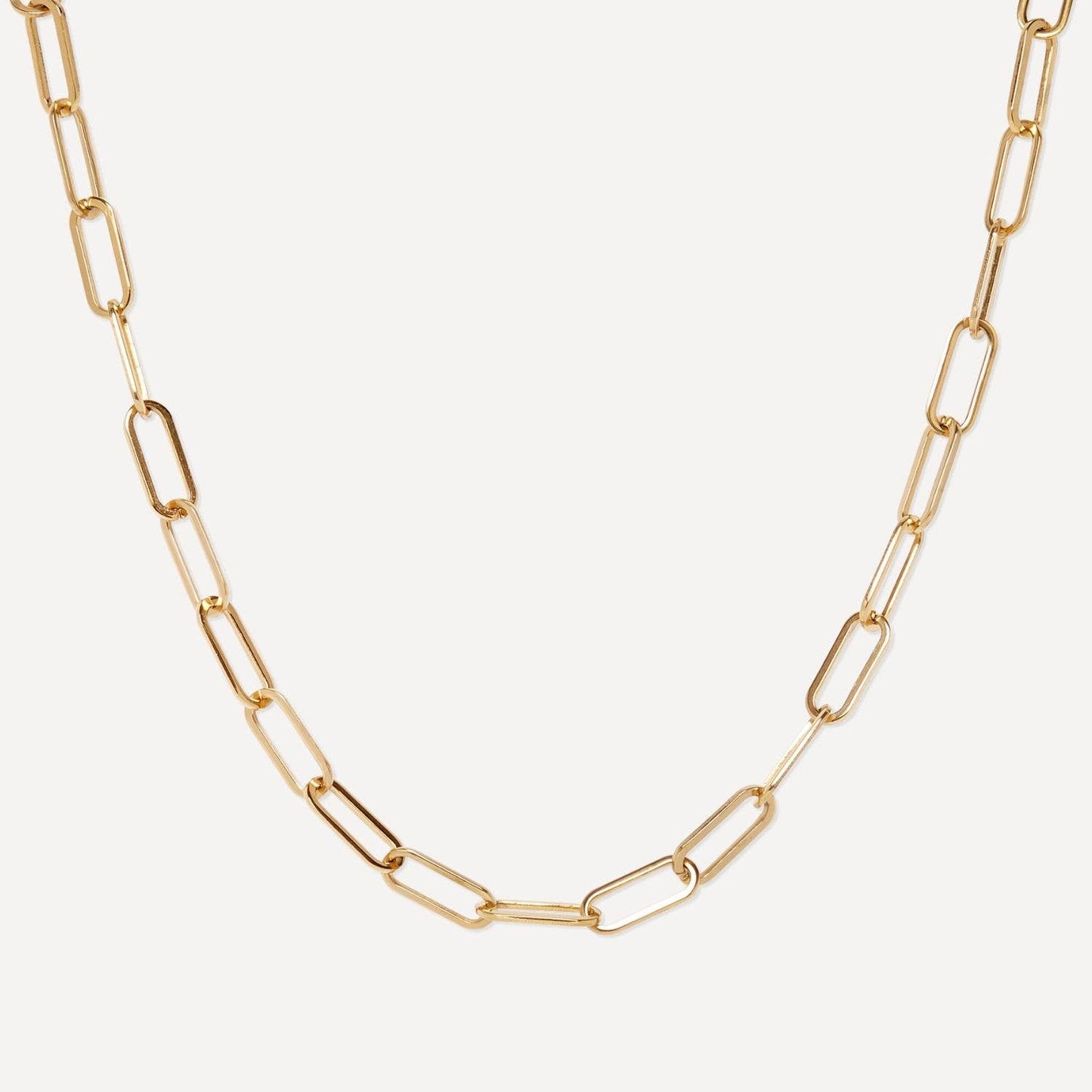 and danu Waterproof Buoy Gold Chain Necklace Long