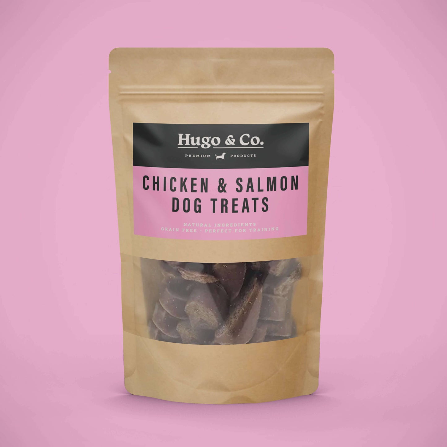 Hugo & Co Dog Treats - Salmon & Chicken Dog Treats