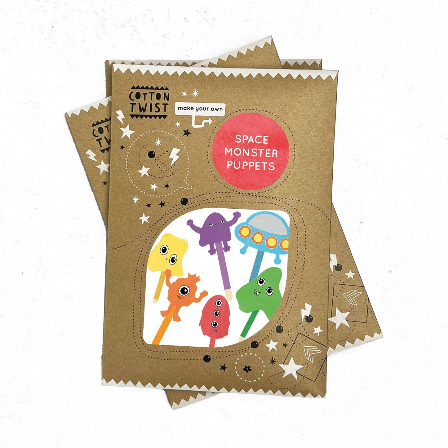Cotton Twist - Make Your Own Space Monster Puppets