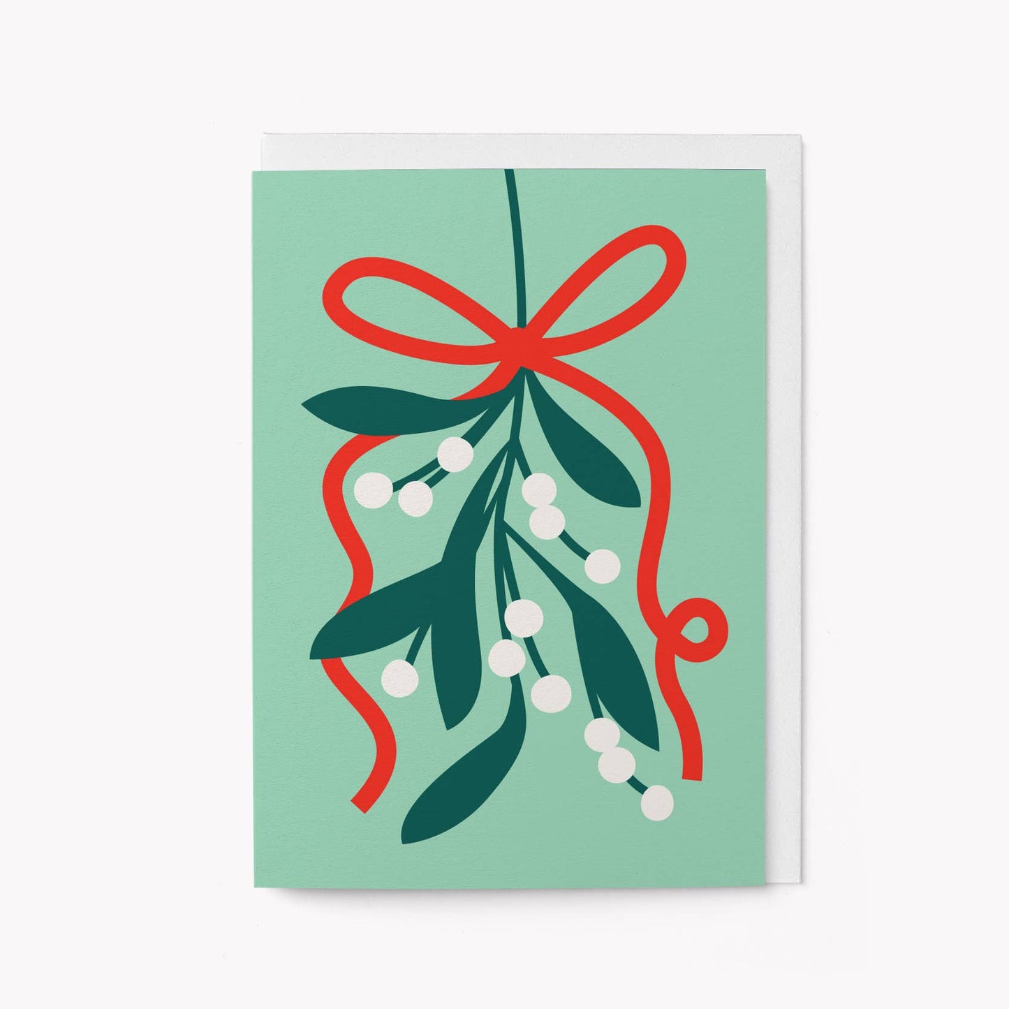 Graphic Factory - Mistletoe - Greeting card: Biodegradable cello