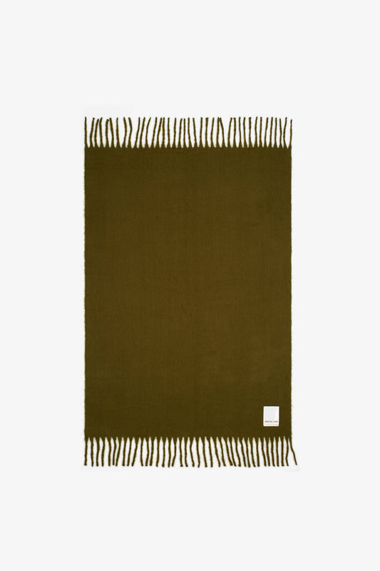 Arctic Fox Reykjavik Throw Sea Kelp