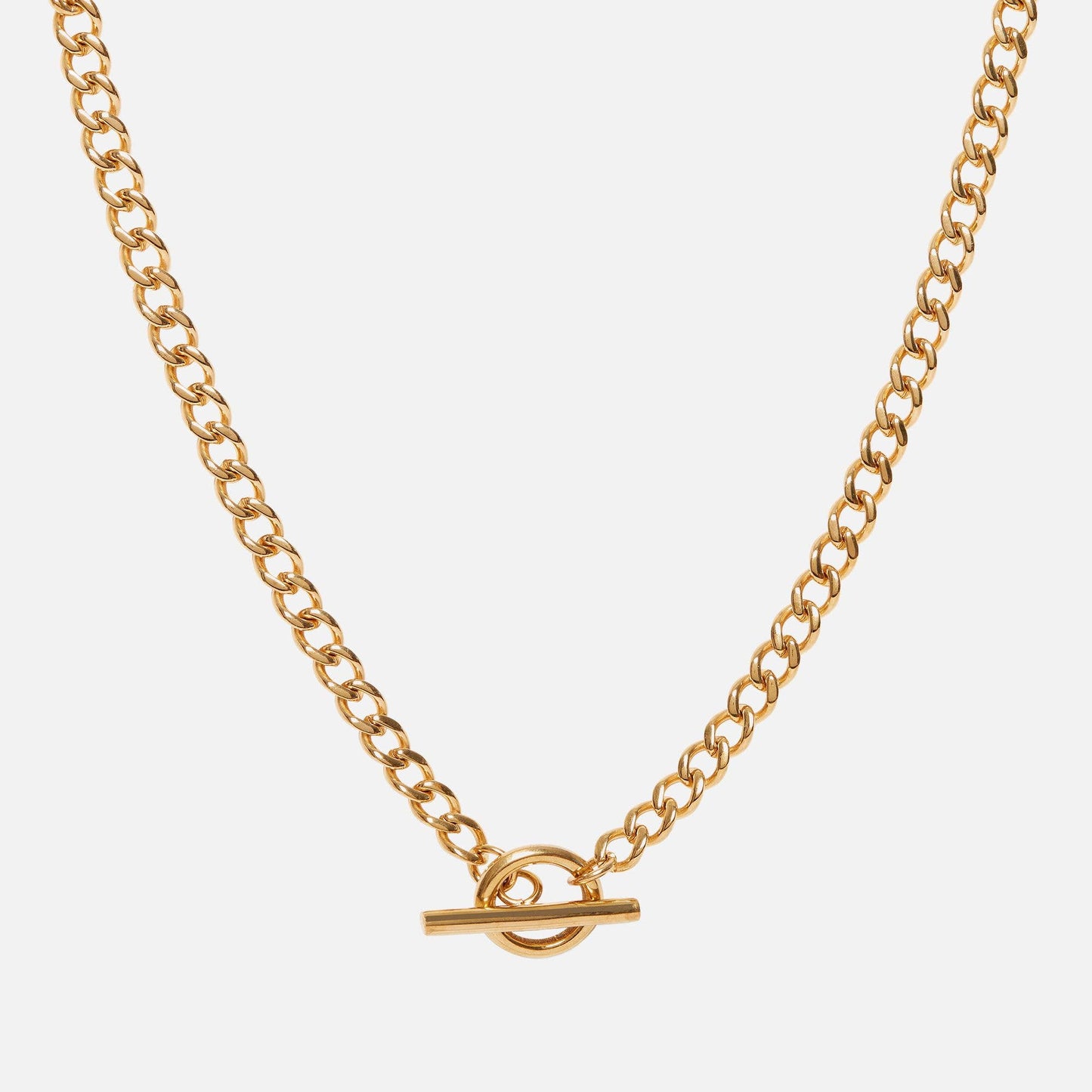 and danu Waterproof Sail Light Gold Chain Necklace