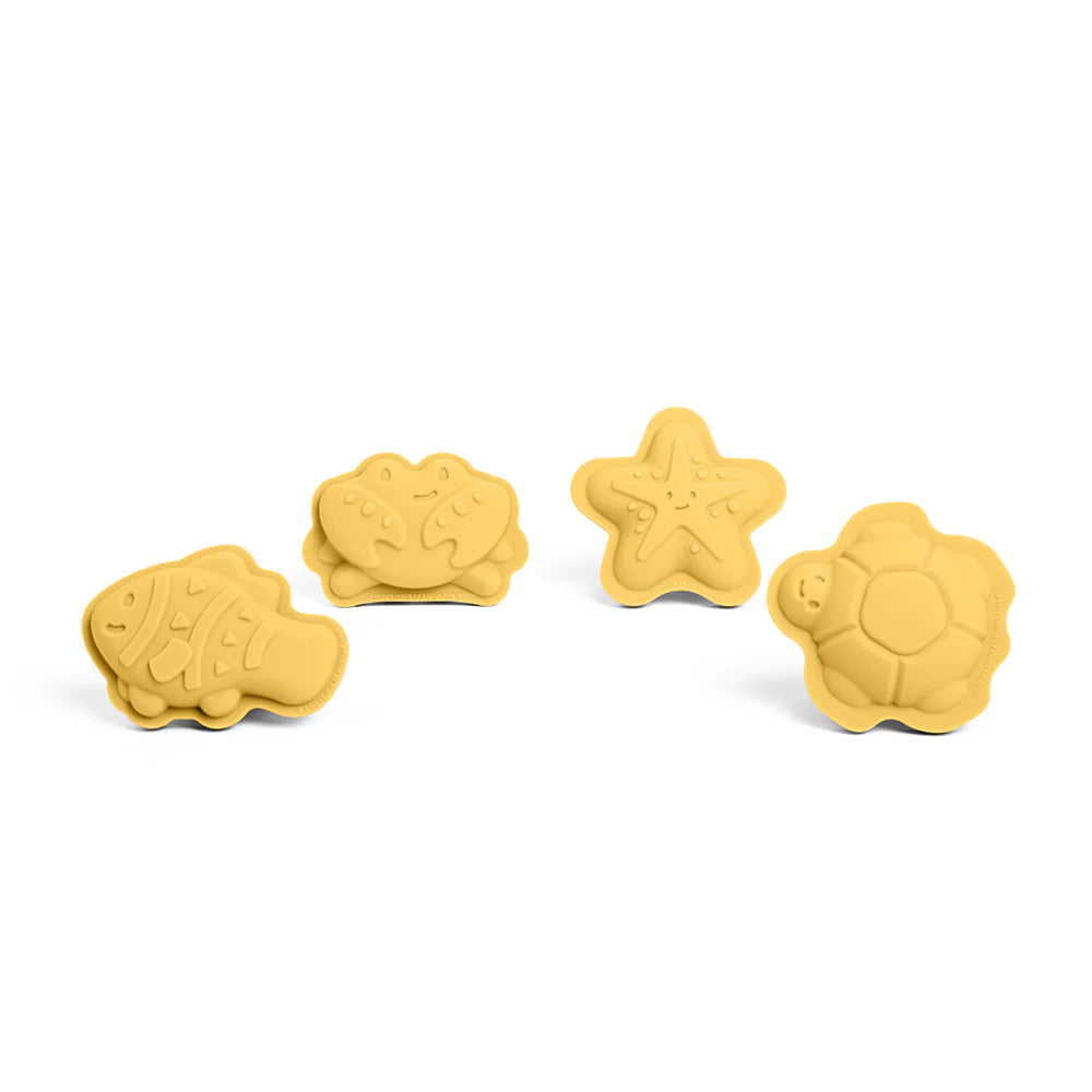 Silicone Character Sand Moulds - Various Colours