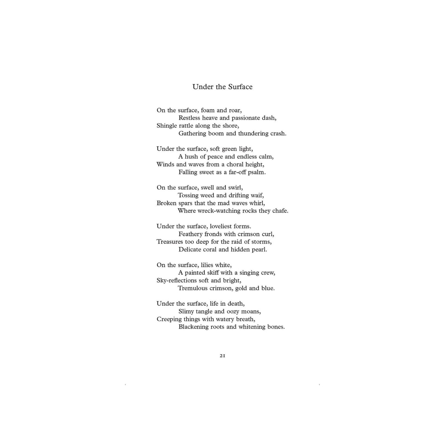Poems Of The Sea by Gaby Morgan