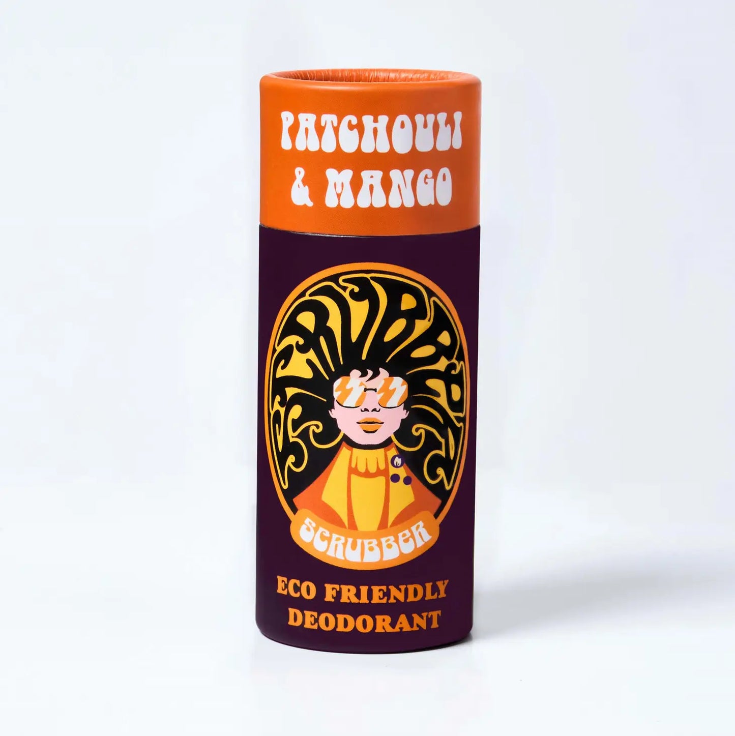 Scrubber Natural Deodorant - Patchouli & Mango