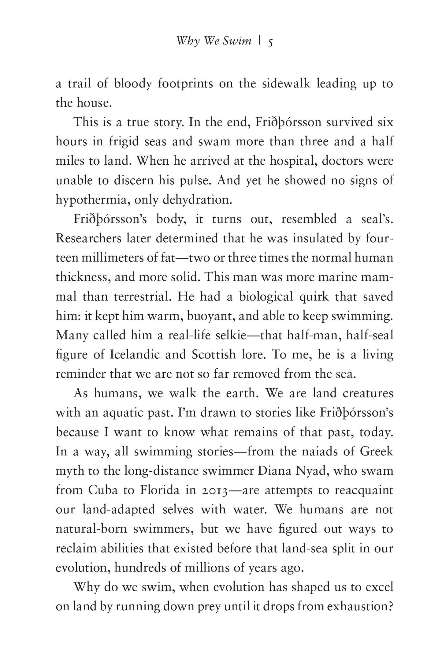 Why We Swim by Bonnie Tsui