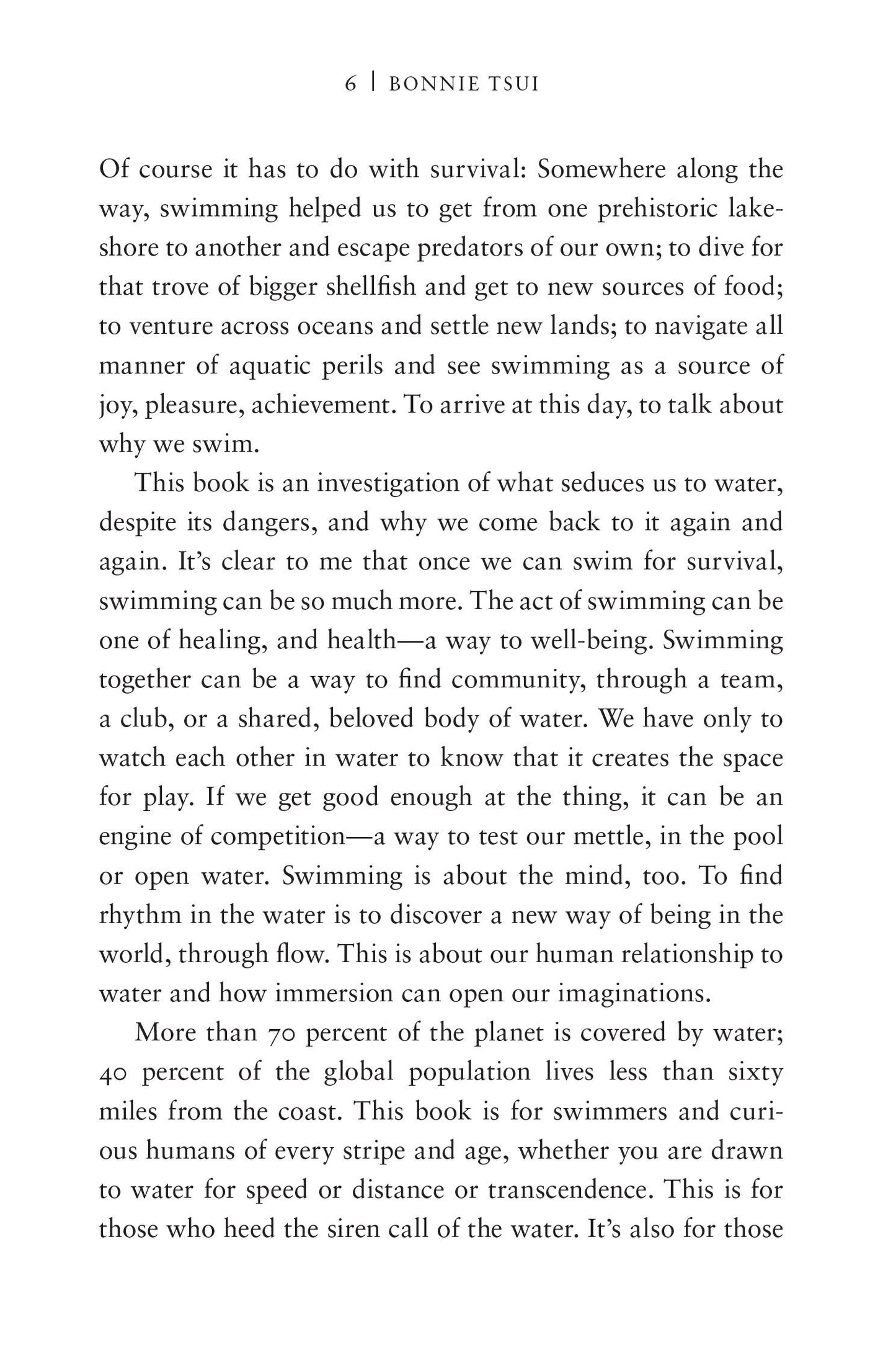 Why We Swim by Bonnie Tsui