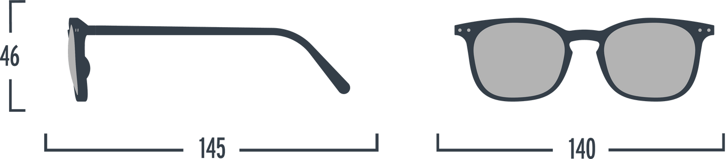 Izipizi Sunglasses - #E Tortoise