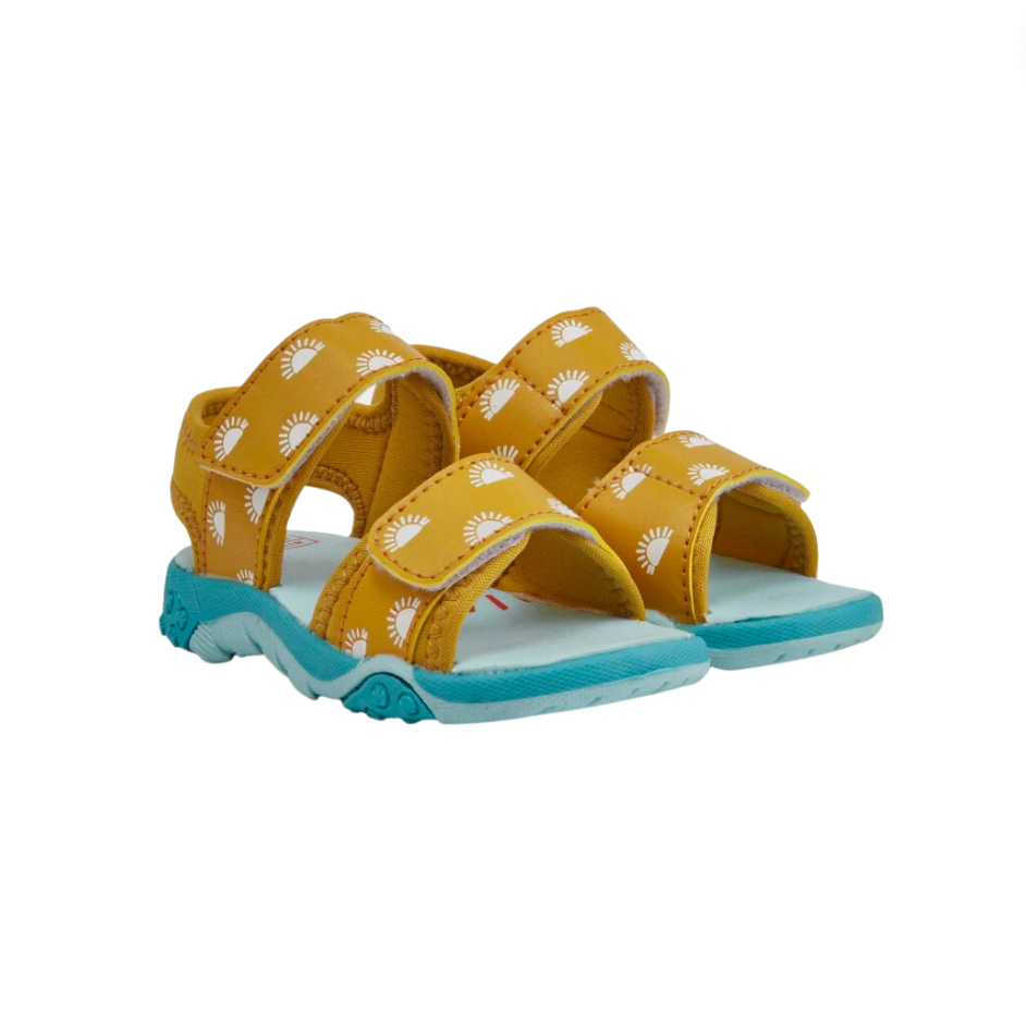 Grass & Air Colour Changing Sandals - Mustard