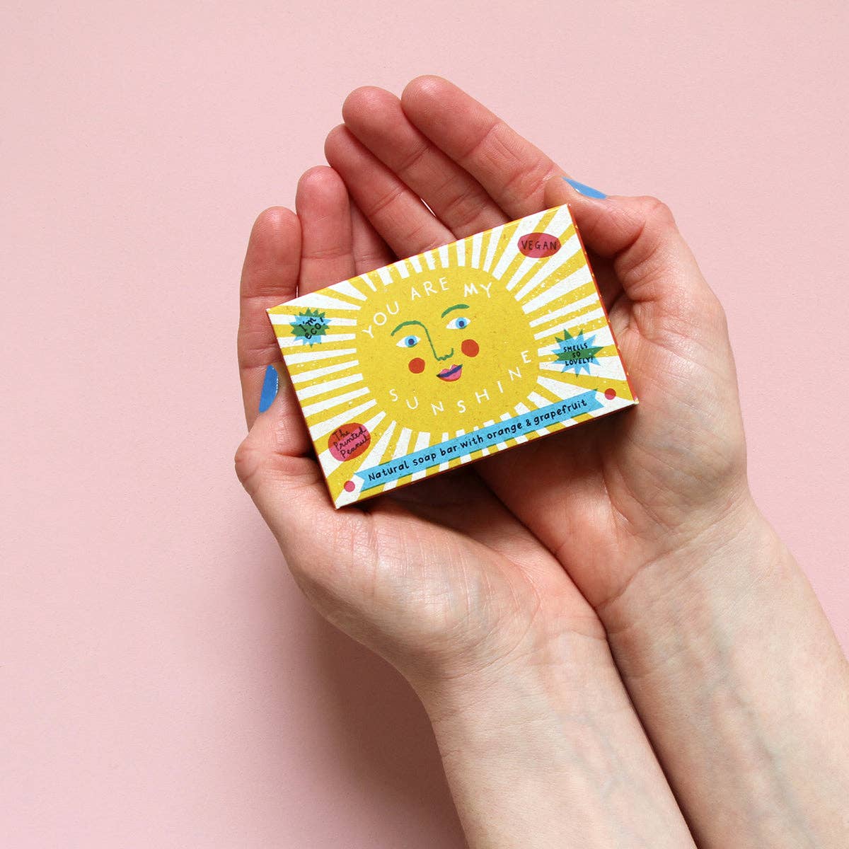 The Printed Peanut Soap Company - Sunshine Orange & Grapefruit Soap Bar